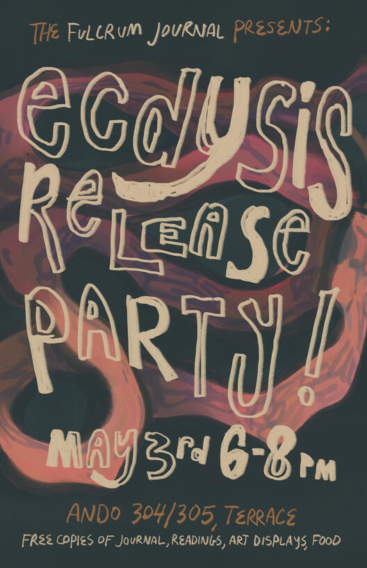 Ecdysis release party poster